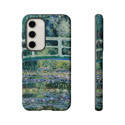 Water Lilies and Japanese Bridge by Claude Monet Phone Cases