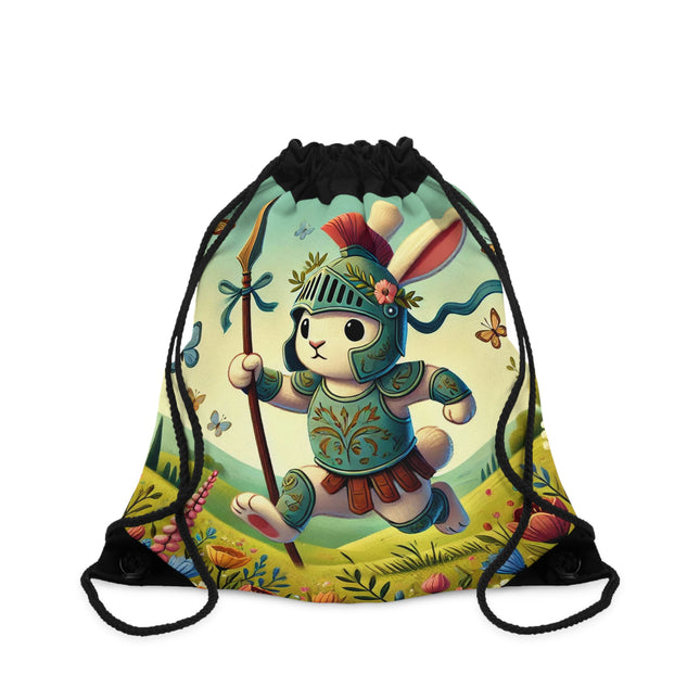Rabbit Gladiator Drawstring Bag