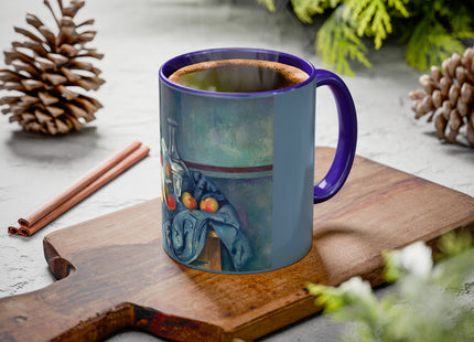 The Peppermint Bottle by Paul Cézanne Colorful Mugs (11oz, 15oz)