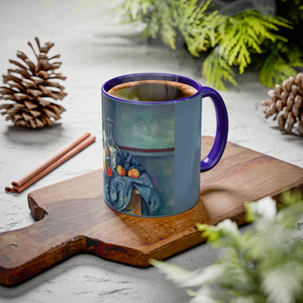 The Peppermint Bottle by Paul Cézanne Colorful Mugs (11oz, 15oz)