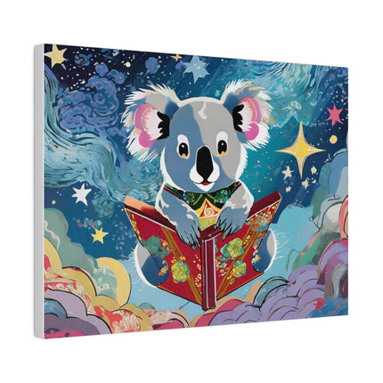 Cute Koala Matte Canvas, Stretched, 0.75"