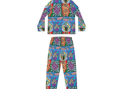 Floral Design by Emile-Alain Séguy Women's Satin Pajamas (AOP)