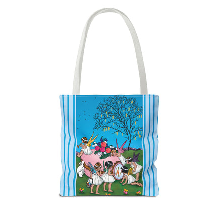 Enchanted Easter Gathering Tote Bag (AOP)