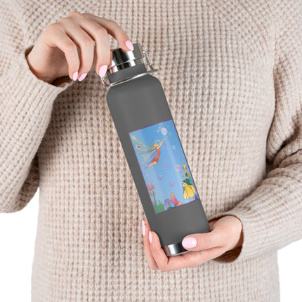 Blossoming Fairy Magic Copper Vacuum Insulated Bottle, 22 oz