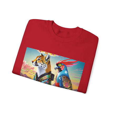 Cybernetic Duets Unisex Heavy Blend™ Crewneck Sweatshirt
