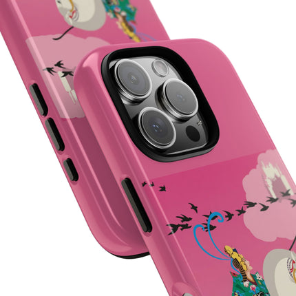 Samurai Princess on the White Steed Phone Case – Epic Grace & Mythic Power