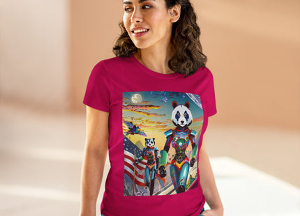 Cyber Punk Robots Cotton Tee