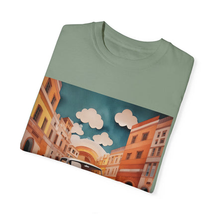 1960 Alfa Romeo Giulietta Unisex Garment-Dyed T-shirt