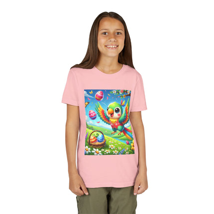 Easter Parrot Youth Short Sleeve Tee