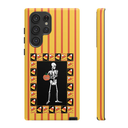 Candy Corn Skeleton Phone Cases
