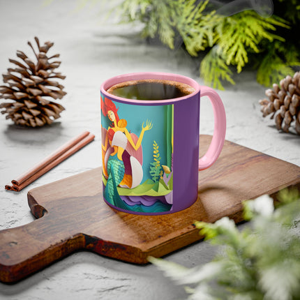 Charming Mermaid Colorful Mugs (11oz, 15oz)