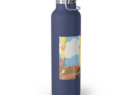 Glimpses of Opulence by Ezio Anichini Copper Vacuum Insulated Bottle, 22oz