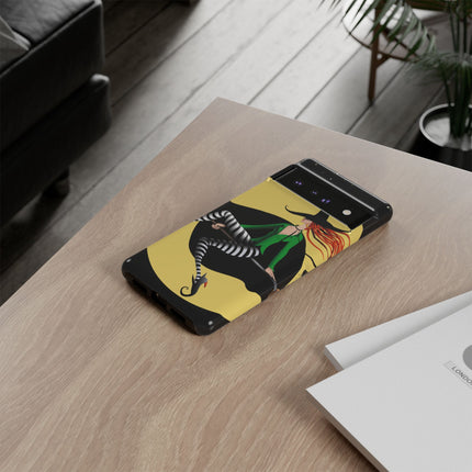 A Witch’s Moonlit Flight Phone Cases