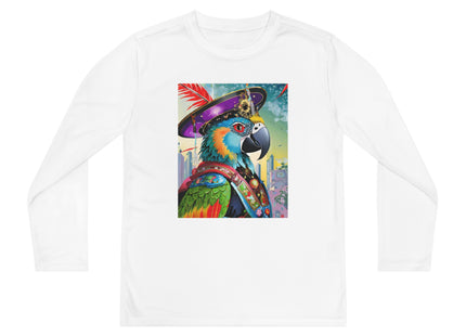 Tech Plumes Youth Long Sleeve Competitor Tee