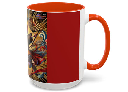 Theatrical Mouse on a Mission Colorful Mugs (11oz, 15oz)