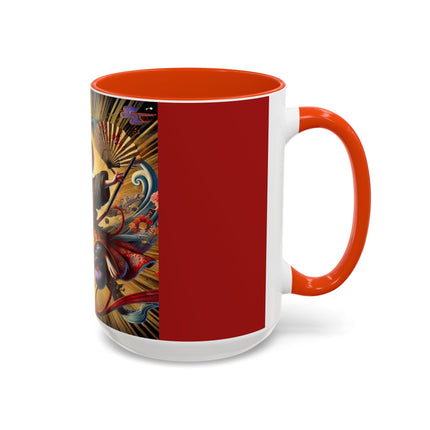 Theatrical Mouse on a Mission Colorful Mugs (11oz, 15oz)