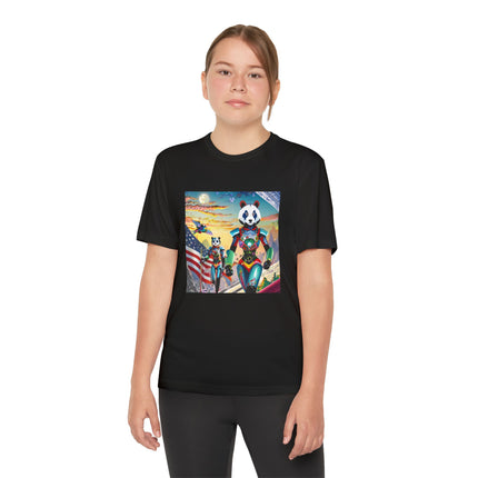 Cyber Punk Robots Youth Competitor Tee