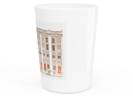 Amsterdam Canal Houses by Johan Teyler Ceramic Shot Glass