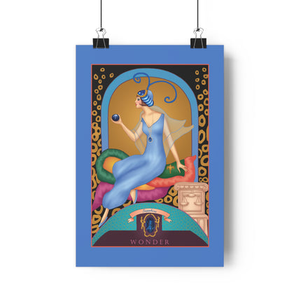 September & Sapphire (from the Gem Series) by Sofia Chiostri Giclée Art Print