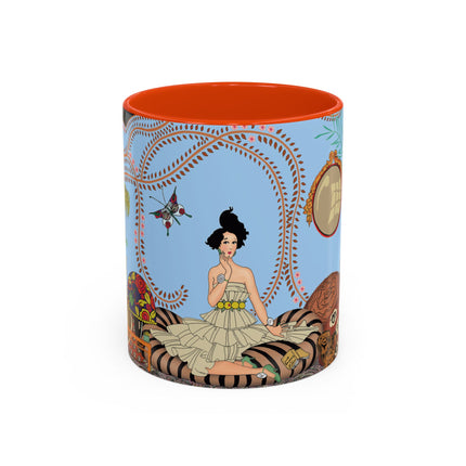 Minuit … ou l’appartement à la mode by George Barbier Colorful Mugs (11oz, 15oz)