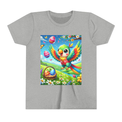 Easter Parrot Youth Short Sleeve Tee