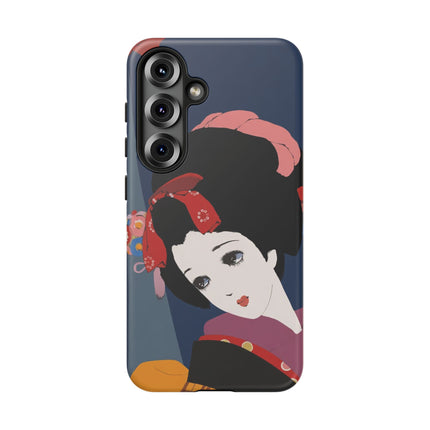 Geisha Portrait Phone Case – Elegant Beauty & Timeless Grace