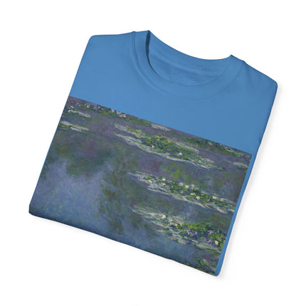 Water Lilies by Claude Monet Unisex Garment-Dyed T-shirt