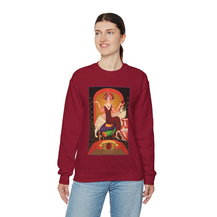 January & Garnet (from the Gem Series) by Sofia Chiostri Heavy Blend™ Crewneck Sweatshirt