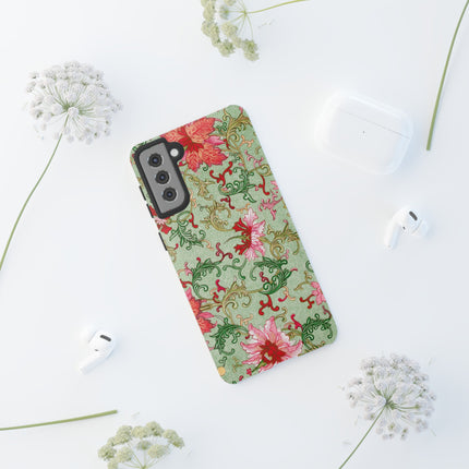 Flower Illustration by Owen Jones Phone Cases
