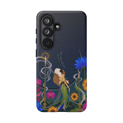🌙🕯️ The Lady Of The Midnight Garden Phone Case – Art Deco Nocturne