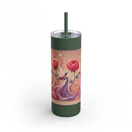 Whimsical Fairies Skinny Matte Tumbler, 20oz