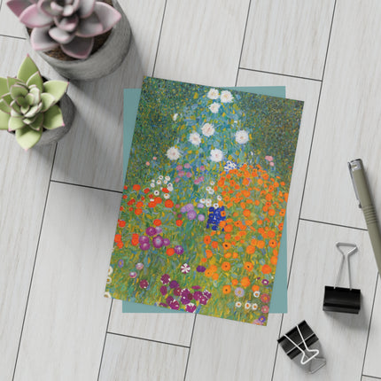 Cottage Garden by Gustav Klimt Postcard Bundles (envelopes included) - Bundles of 10, 30, 50 Pieces
