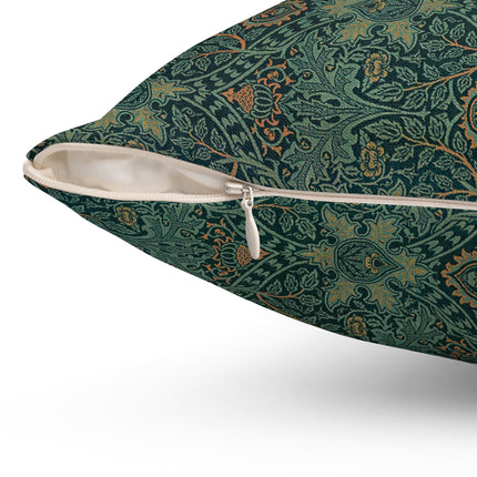 Ispahan Pattern by William Morris Spun Polyester Square Pillow