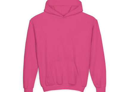 Archer Kitten in the Zen Garden Youth Heavy Blend Hooded Sweatshirt