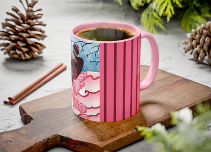Winter Rose Empress Colorful Mugs (11oz, 15oz)