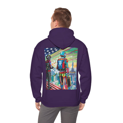 NSA Cyber Punk Computer Hacking Team – Heavy Blend™ Hooded Sweatshirt