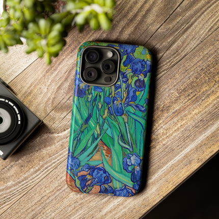 Irises by Vincent Van Gogh Phone Cases