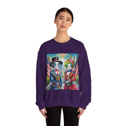 Cyber Punk Warrior Robots Unisex Heavy Blend™ Crewneck Sweatshirt