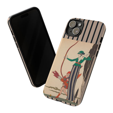L'Arc Rouge by George Barbier Phone Cases
