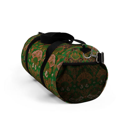 Japanese Fan Pattern IV by G.A. Audsley Duffle Bag