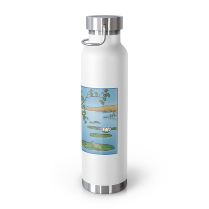 The Crow and the Frog Copper Vacuum Insulated Bottle, 22oz