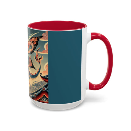 Dragon Fairy of the Temple Colorful Mugs (11oz, 15oz)