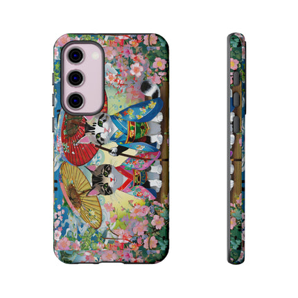 Kimono Kitties Phone Cases