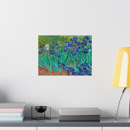 Irises by Vincent Van Gogh Matte Horizontal Posters