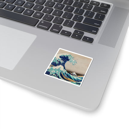 The Great Wave off Kanagawa by Katsushika Hokusai Kiss-Cut Stickers (4 Sizes)