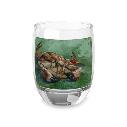 Crab on its Back by Vincent Van Gogh Whiskey Glass