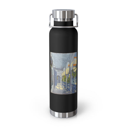 Gallery of a Moroccan Riad by George Gaudion Copper Vacuum Insulated Bottle, 22oz