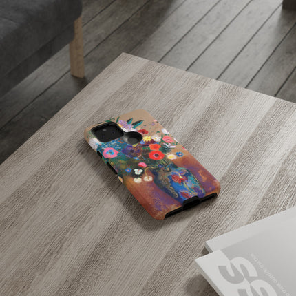Bouquet of Flowers by Odilon Redon Phone Cases