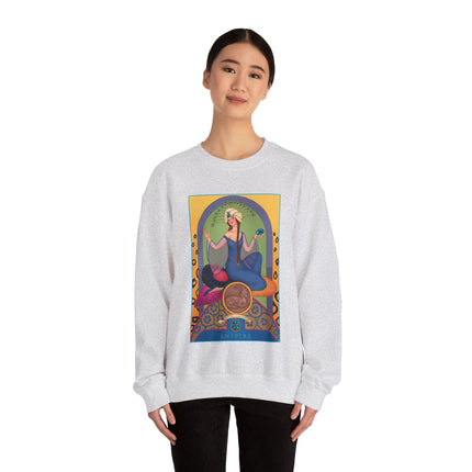 December & Tanzanite (from the Gem Series) by Sofia Chiostri Heavy Blend™ Crewneck Sweatshirt