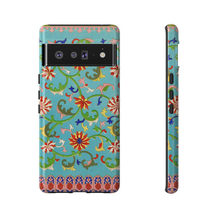Colorful Floral Pattern by Owen Jones Phone Cases